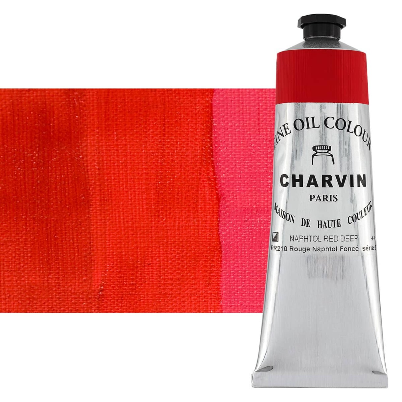Charvin Professional Artist Quality Oil Paints, Red, Orange, and Yellow Themed Hues, 150 ml